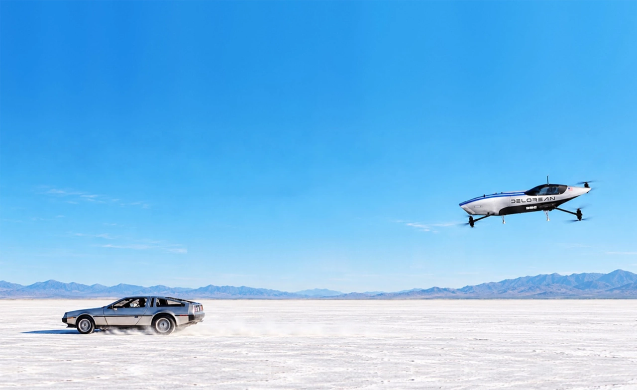DeLorean ประกาศลงแข่ง "รถบินไฟฟ้าความเร็วสูง" พร้อมแต่งรถให้ทีมสหรัฐฯ โดยเฉพาะ