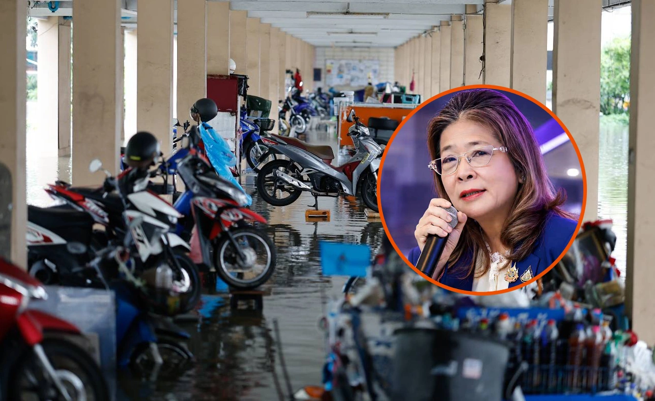 สุดารัตน์ ขอ กทม.ช่วยรถยนต์-มอเตอร์ไซค์เสียหายจากน้ำท่วม