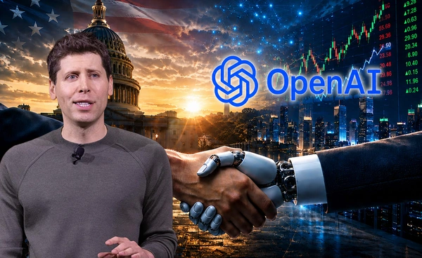 "OpenAI" ชงรัฐบาลสหรัฐฯ ถือหุ้นร้อยละ 5 