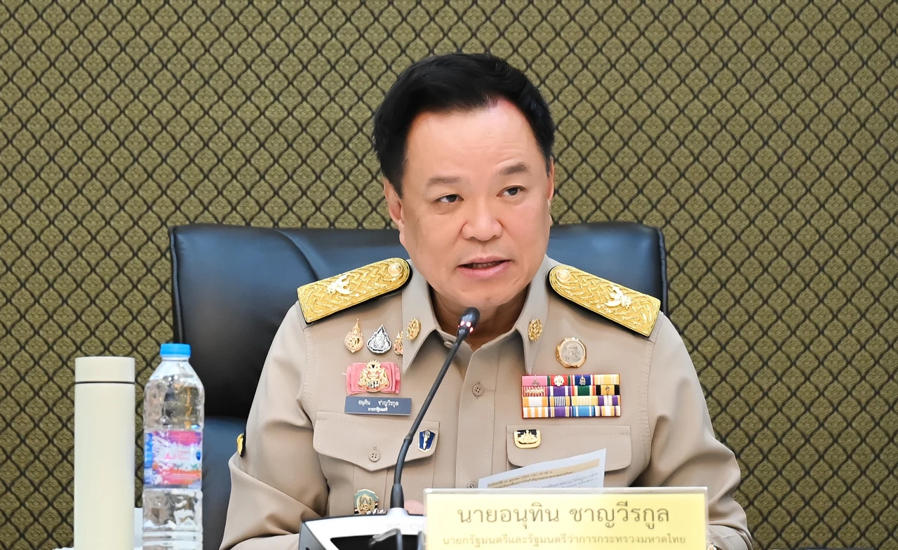“อนุทิน” กำชับรับมือภัยใต้–ฝุ่น PM2.5 เร่งแก้น้ำท่วม ย้ำของบเยียวยาเพิ่มได้