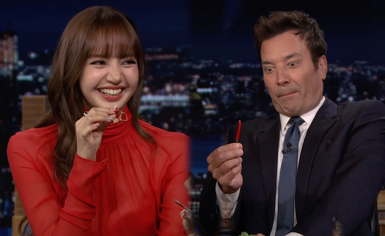"ส้มตำไทย" โกอินเตอร์! ลิซ่า โปรโมทอาหารไทยบน The Tonight Show กับ Jimmy Fallon