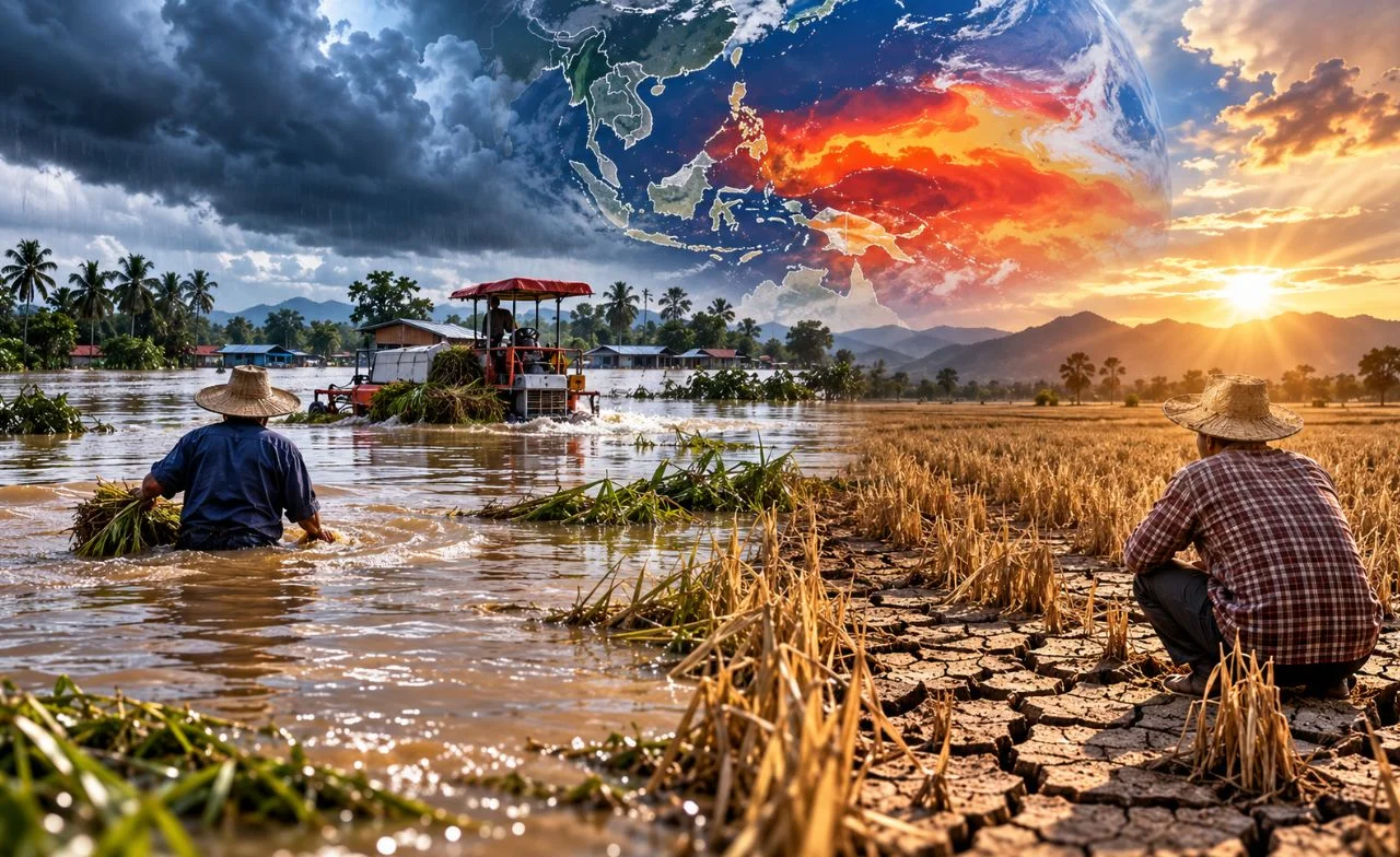 น้ำท่วมยังไม่จบ “เอลนีโญ” จ่อซ้ำเกษตรไทย เสี่ยงเสียหายแสนล้าน ฝนทิ้งช่วงยาวถึงปีหน้า