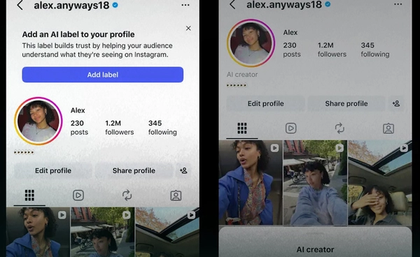 Meta เตรียมติดป้ายครีเอเตอร์ AI บน Instagram เพิ่มความโปร่งใสยุคคอนเทนต์ปลอมสมจริง