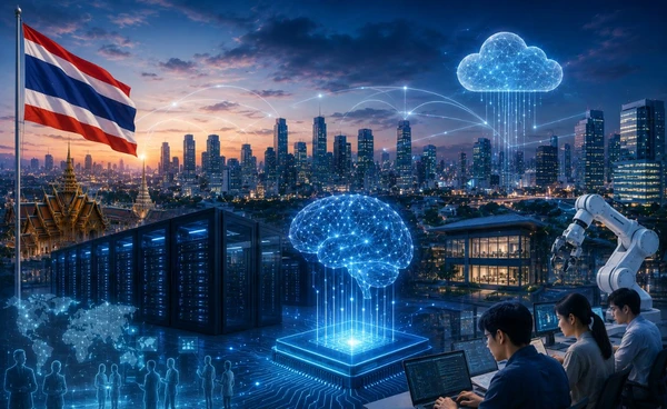 ไทยเร่งดึงลงทุน AI ปั้นเศรษฐกิจยุคใหม่ ชิงตำแหน่ง Digital Hub อาเซียน