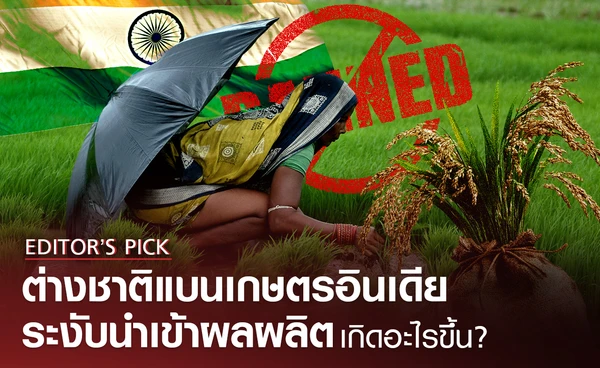 “เกิดอะไรขึ้นกับภาคการเกษตรอินเดีย ทำไมจึงถูกต่างชาติแบน ไปไม่ถึงระดับโลก?”  
