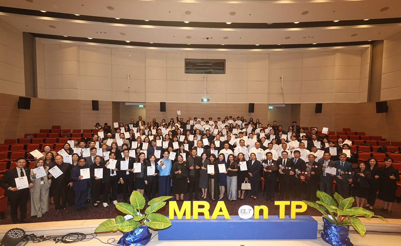 กรมการท่องเที่ยวยกระดับ “คนท่องเที่ยวไทย” สู่มาตรฐานอาเซียน มอบใบรับรอง MRA on TP ปี 2569