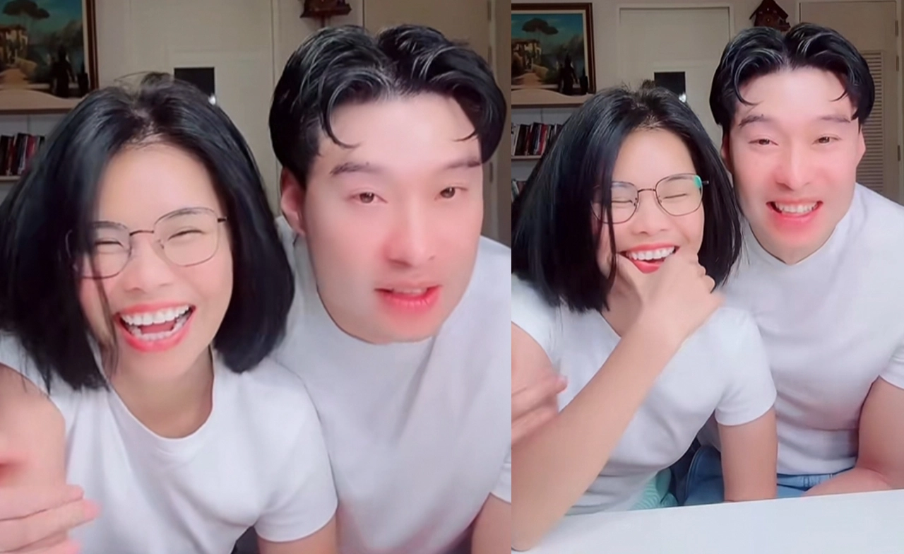 เรื่องจริงหรือคอนเทนต์? "หยวน ดราก้อนไฟว์" เปิดตัวหวาน "รุ้ง ลาวัลย์" จากคู่จิ้นสู่คู่จริง