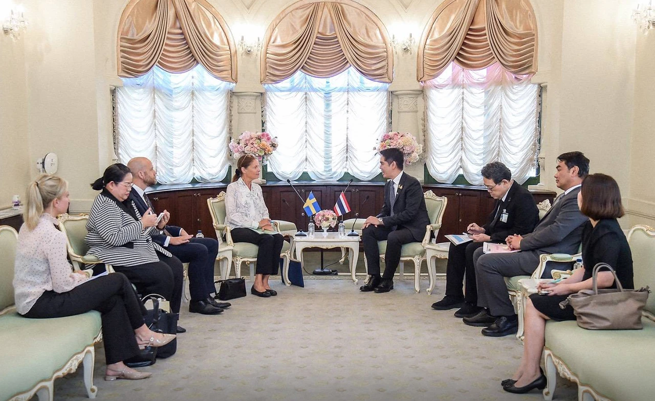 ผู้แทนการค้าไทย หารือ "ทูตสวีเดน" กระชับสัมพันธ์เศรษฐกิจ หนุน FTA ไทย–EU