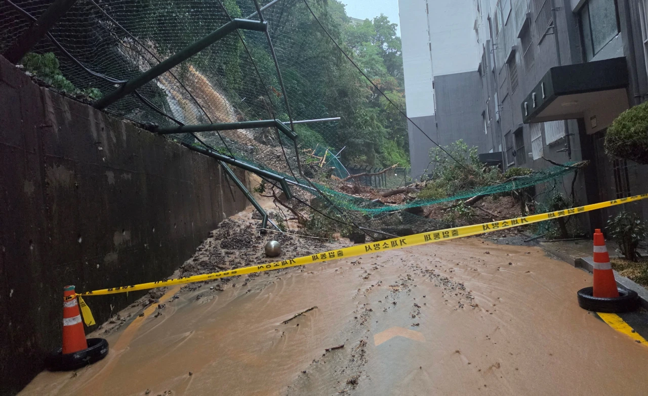 โลกร้อนไม่มีประเทศไหนรอด “เกาหลีใต้” ฝนถล่มหนัก ดินถล่มพุ่ง 4 เท่า