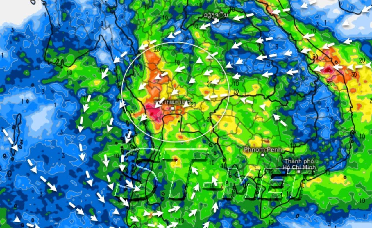 เตือนภาคกลาง ตะวันออก ฝนเพิ่มขึ้นช่วง 10-12 ต.ค. ภาคใต้ฝนยาวถึง 24 ต.ค. ไทยตอนบนเริ่มมีสัญญาณลมหนาว