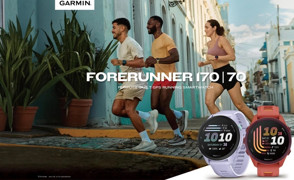 การ์มิน เปิดตัว Forerunner 70 และ Forerunner 170 คู่หูเพื่อเริ่มต้นการฝึกซ้อม ผสานฟีเจอร์ครบครันเพื่อการวิ่ง สุขภาพ และไลฟ์สไตล์สำหรับนักวิ่งมือใหม่