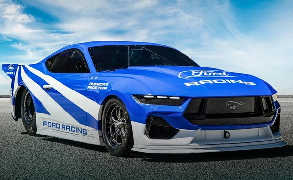 Ford Mustang Cobra Jet 2200 ทุบสถิติรถยนต์ไฟฟ้าที่วิ่งควอเตอร์ไมล์เร็วที่สุดในโลก