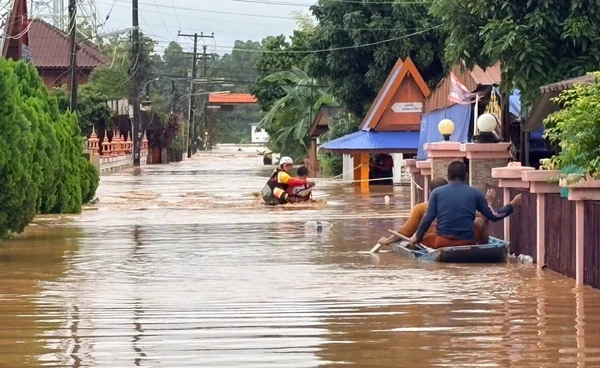 ฝนถล่มปัว 277.6 มม. แม่น้ำน่านเพิ่มสูงต่อเนื่อง ปภ.เตือนอ.เมืองน้ำล้นตลิ่ง