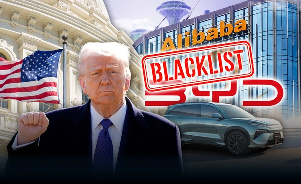 สหรัฐฯ ขึ้นบัญชีดำ Alibaba–BYD โยงทัพจีนตัดวงจรธุรกิจภาครัฐ