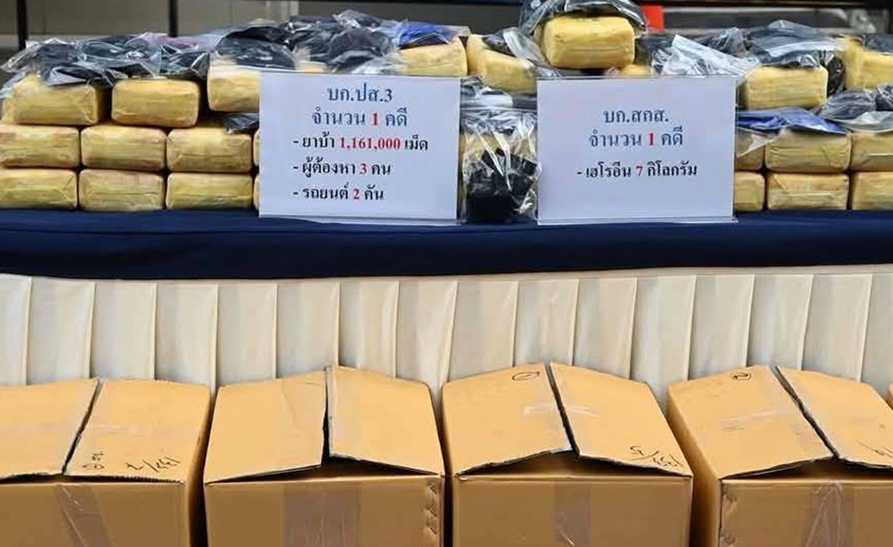 ตำรวจเปิดยุทธการไพรีพินาศ 3 ยึดยาบ้า 7 ล้านเม็ด ไอซ์ 505 กก.