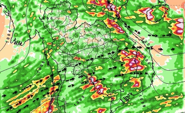 จับตาฝนระลอกใหญ่ 7–11 ส.ค. พายุดอลฟินหนุนมรสุม ไทยฝนหนัก-คลื่นทะเลแรง