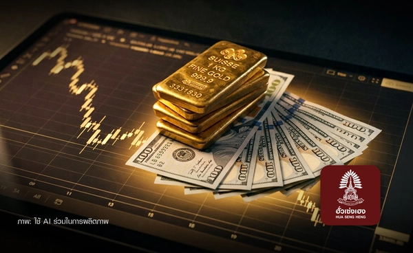ทองขึ้น +$38.41 หลังบอนด์ยีลด์สหรัฐฯ 10 ปีร่วง