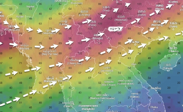 “ลมหนาว” ใกล้หมดแล้ว  เตรียมเจอฝุ่น PM2.5 ต่อ  ภาคเหนือระวังฝนหลงฤดู 15-17 ม.ค.