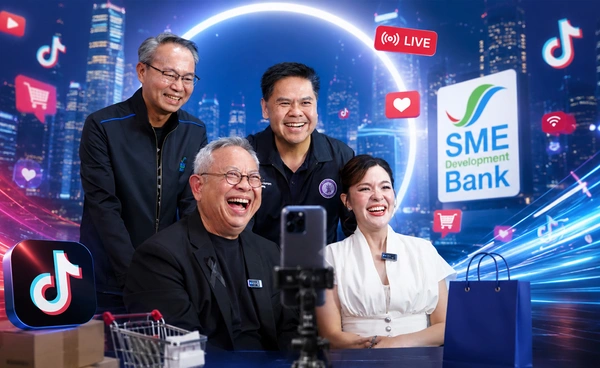 SME D Bank x TikTok เปิดสตูดิโอไลฟ์กลางกรุง