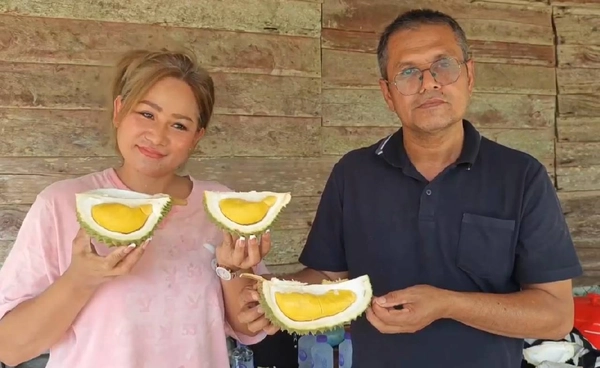 "ตำรวจ" สานฝันวัยเด็ก พลิกผืนนาปลูกทุเรียนหนามดำ | เรื่องดีดีทั่วไทย | 7-5-69