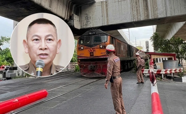 ผบ.ตร. สั่งทุกพื้นที่คุมเข้มจุดตัดทางรถไฟ บูรณาการทุกหน่วยลดอุบัติเหตุ