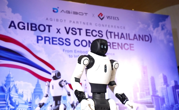 VST ECS (Thailand) จับมือ AGIBOT เปิดตัวความร่วมมือด้านหุ่นยนต์ฮิวแมนนอยด์ ขับเคลื่อนอนาคตผ่าน Embodied AI