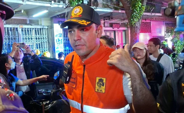 รมช.มหาดไทยลงพื้นที่ ไฟไหม้คลองถมเซ็นเตอร์ เร่งติดตามสถานการณ์