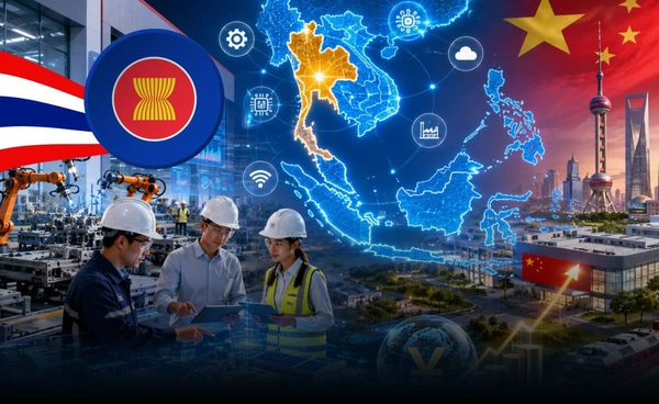 "บริษัทจีน" ยกทัพลงทุนบุกอาเซียน-ไทย