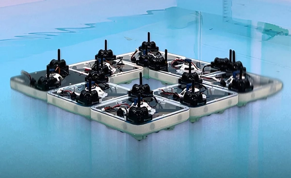 MIT เปิดตัว FloatForm หุ่นยนต์ประกอบร่างบนผิวน้ำ สู้โลกร้อน