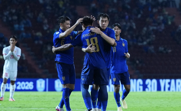 ผลบอลทีมชาติไทย ชนะ เมียนมา 2-0 ไปเจอสิงคโปร์ รอบรองศึกชิงแชมป์อาเซียน