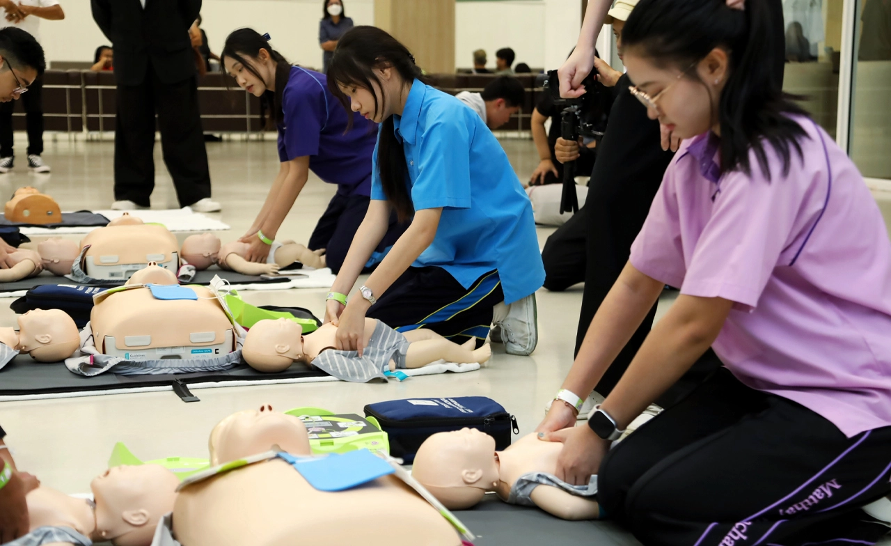 ราชวิทยาลัยจุฬาภรณ์ เปิด 12 ฐานแพทย์ ให้นักเรียนเรียนรู้จริง