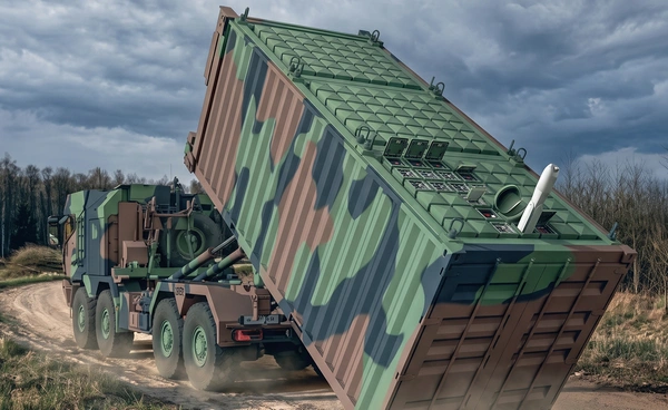 Rheinmetall ทดสอบโดรนพลีชีพ FV-014 ยิงจากรถบรรทุกเคลื่อนที่