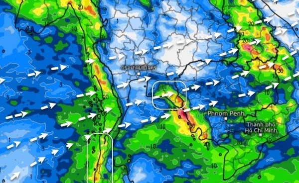 ปลายเดือนส.ค.  ฝนชุกทั่วไทย