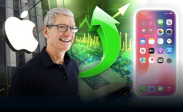 "Apple" สร้างสถิติโตสวนวิกฤตชิป ครองตลาดโลก 20%
