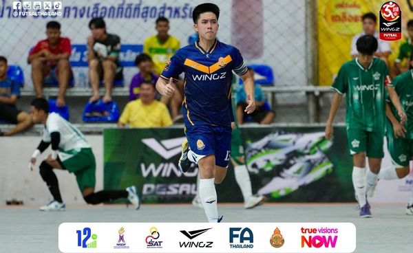 ทวีธาฯ ต้อนชนะ ราชวินิตฯ นำจ่าฝูง ฟุตซอลลีก รุ่นยู-18