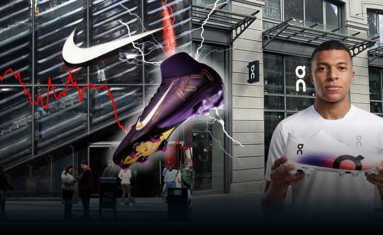 พายุวิกฤต "Nike" หุ้นร่วงยับ โดน "On" ฉก คีเลียน เอ็มบัปเป