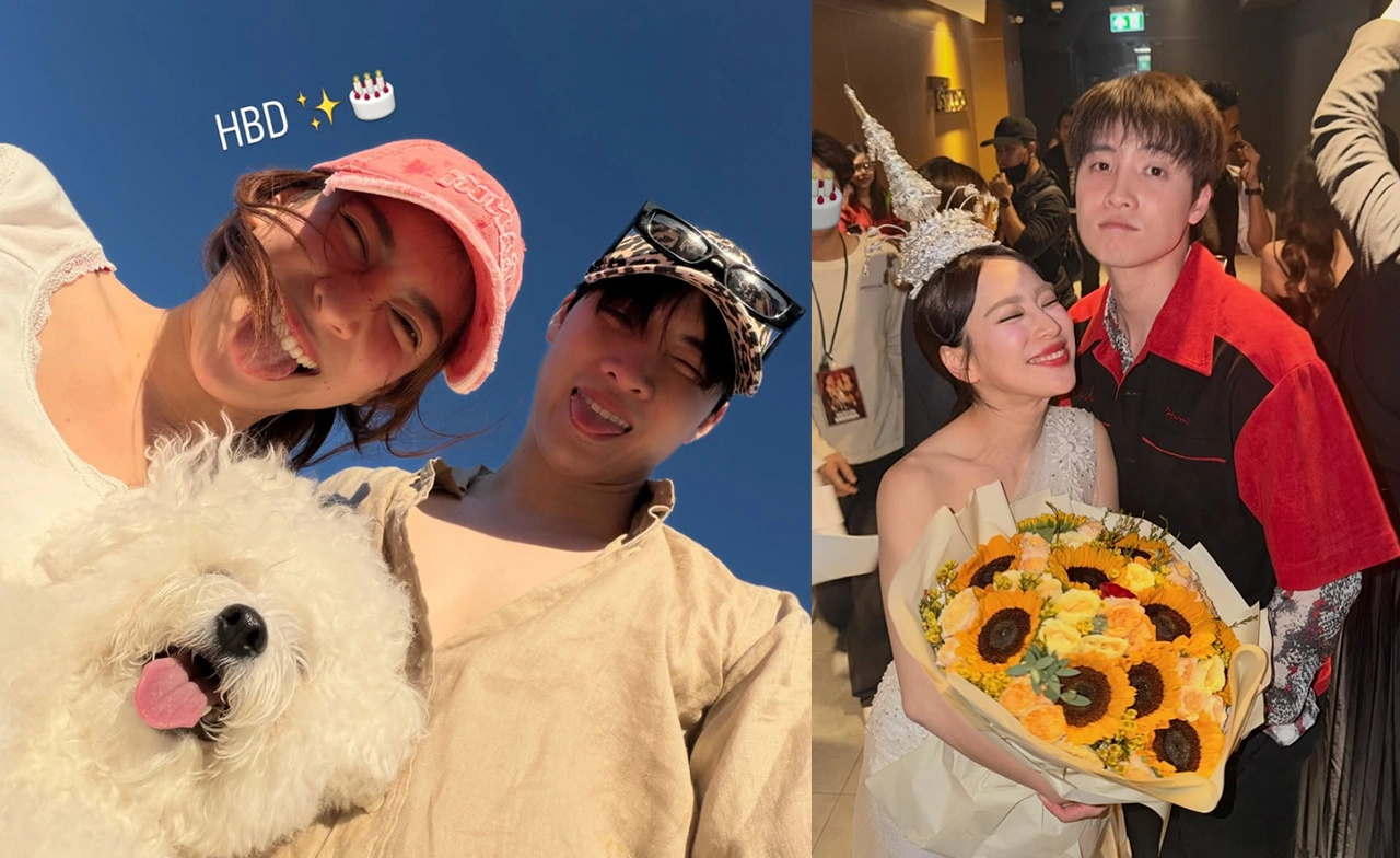 "มีน พีรวิชญ์" อวยพรวันเกิดสุดหวาน "ดรีม อภิชญา"