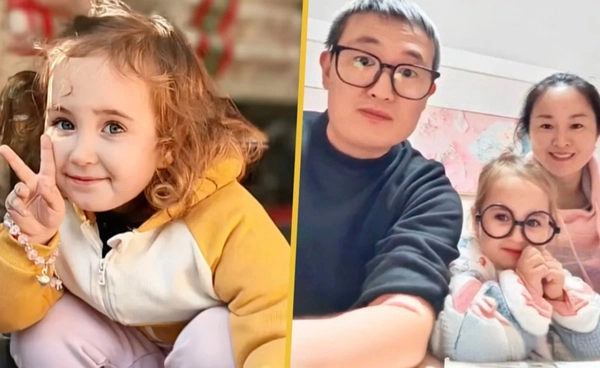 พ่อแม่ชาวจีนช็อก ลูกสาวเกิดมา ผมทองตาน้ำข้าว เรื่องราวแท้จริงเป็นอย่างไร?