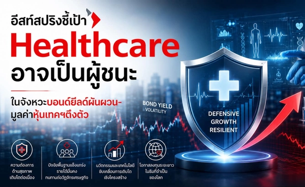 อีสท์สปริงชี้เป้า Healthcare อาจเป็นผู้ชนะ ในจังหวะบอนด์ยีลด์ผันผวน-มูลค่าหุ้นเทคฯตึงตัว