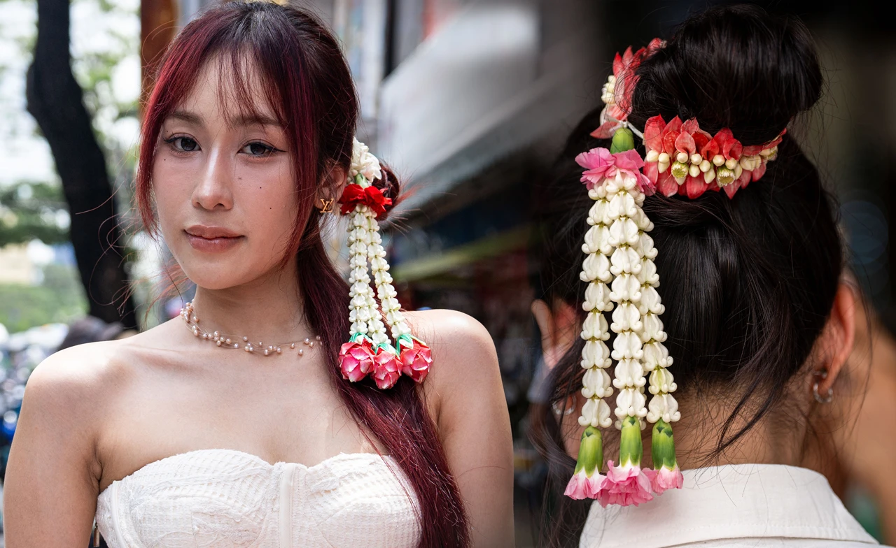 มาลัยไทยไม่เชย! “มาลัยรัดเกล้า” เทรนด์ใหม่ สวยเก๋จนโซเชียลฮือฮา