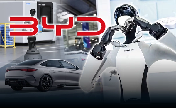 "BYD" เปิดเกมพัฒนาหุ่นยนต์ เล็งขายผ่านดีลเลอร์