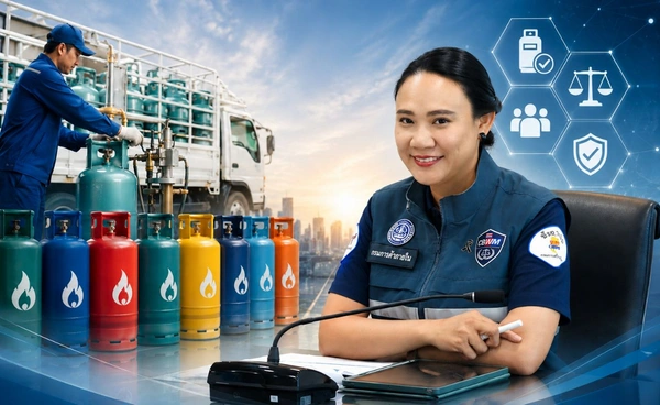 พาณิชย์ผนึก 8 แบรนด์ LPG คุมเข้ม “ก๊าซเต็มถัง” ยกระดับมาตรฐาน