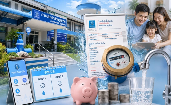 กปภ. ขยายค้างค่าน้ำ 2 รอบบิล ช่วยลดภาระค่าครองชีพประชาชน