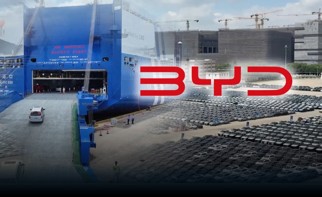 "BYD" สั่งต่อเรือเพิ่มขนรถ ส่งออกรถปีละ 2.5 ล้านคัน