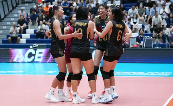 วอลเลย์บอลหญิง รุ่นยู-18 ประเดิมคว้าชัยสบายมือ "ศึกปริ๊นเซสคัพฯ"
