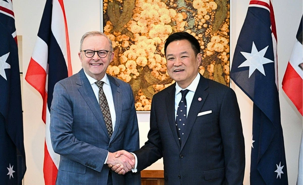 "อนุทิน" จับมือผู้นำออสเตรเลีย ขยายการค้า การลงทุน ร่วมมืออุตสาหกรรม นวัตกรรม
