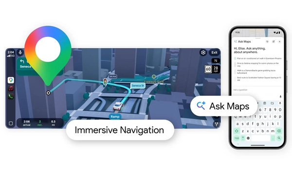 อัปเดตใหญ่รอบ 10 ปี  Google Maps เพิ่ม AI คุยกับแผนที่ได้ และนำทางดีกว่าเดิม