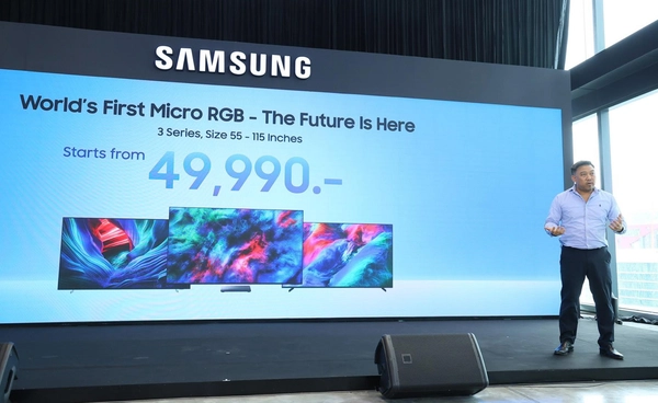 ซัมซุง เปิดตัวไลน์อัปทีวี “Micro RGB” ครั้งแรกในประเทศไทย ชู Vision AI Companion และ Glare Free ภายใต้แนวคิด “จอที่ไม่ปฏิเสธความล้ำ”