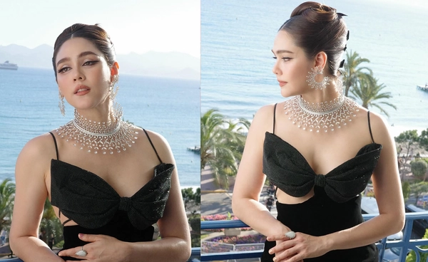ส่องลุคแรก "ชมพู่ อารยา" พรมแดงเมืองคานส์ 2026 เรียบแต่หรู