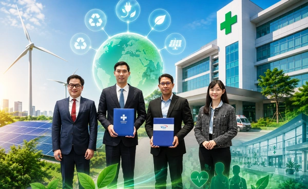 WHAUP จับมือกลุ่มโรงพยาบาลสินแพทย์ ศึกษา Direct PPA–TPA ปูทางใช้พลังงานสะอาด 